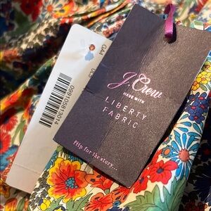 J.Crew Liberty Fabric Floral Jumpsuit